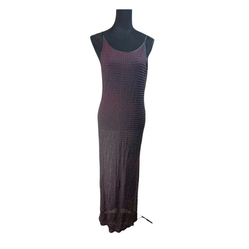 victoria secret knit dress VINTAGE Victoria Secret Moda Wool MIDI Cowlneck Bodycon Sweater Dress